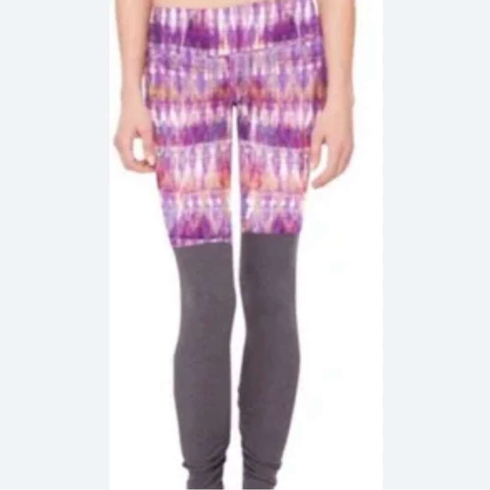 Alo Yoga tie dye goddess leggings
